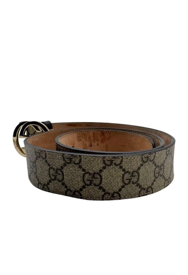 GUCCI - INTERLOCKING EBANO BELT - Image 9